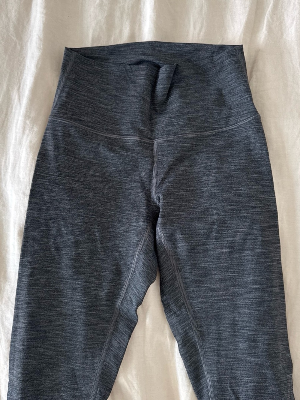 Lululemon wunder under heather grey leggings
